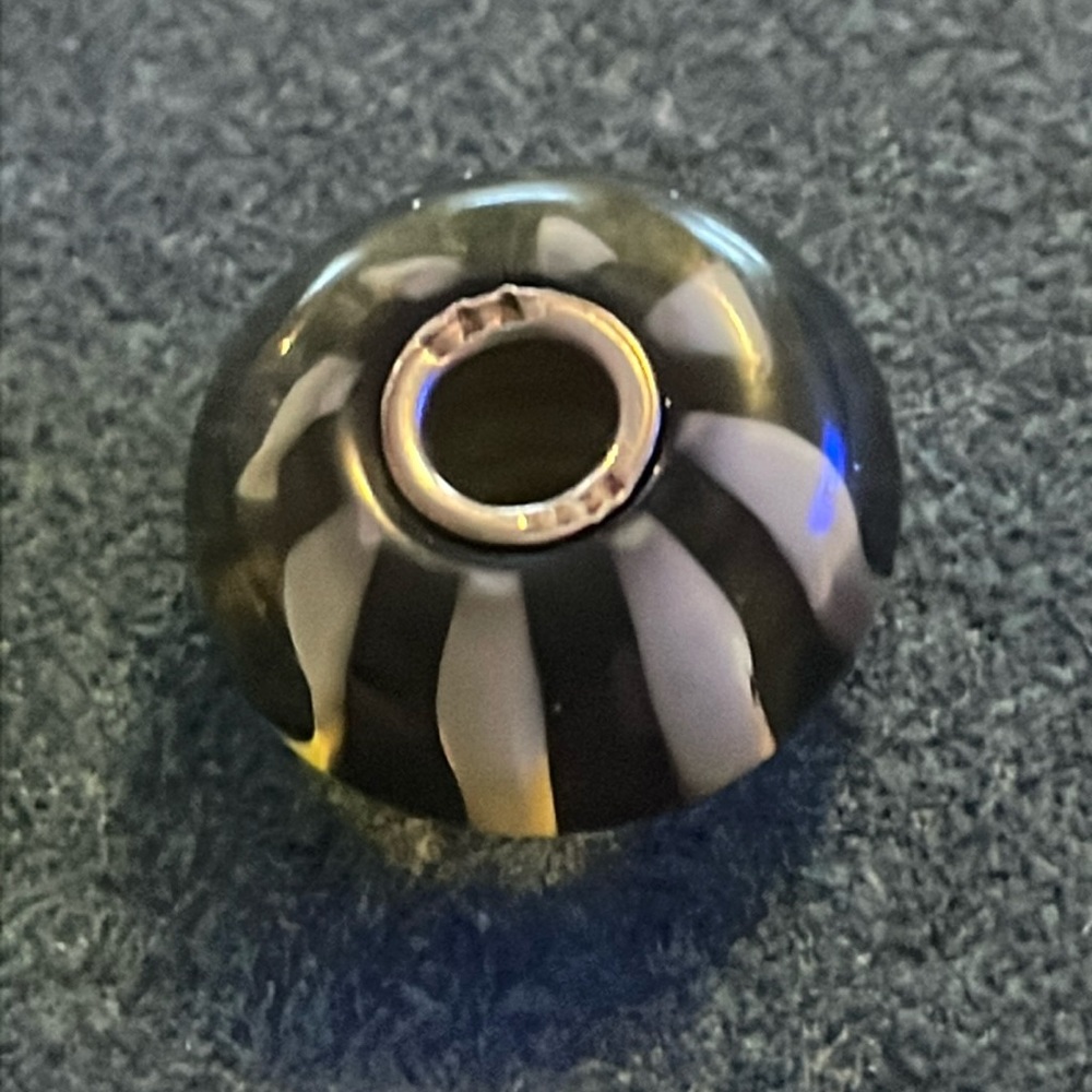 Trollbeads striped bead